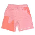 BUBBLEGUM CONTRAST SHORTS