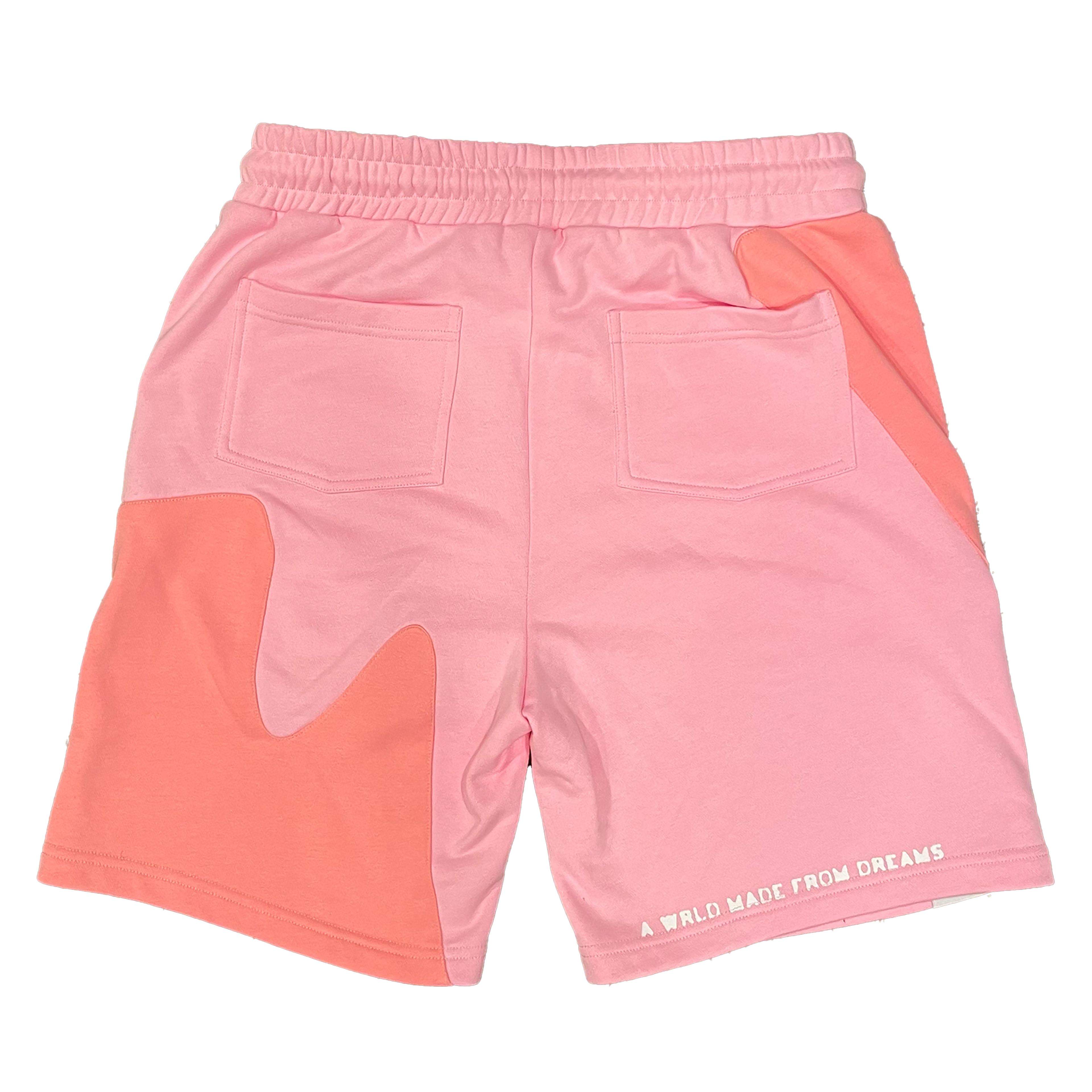 BUBBLEGUM CONTRAST SHORTS