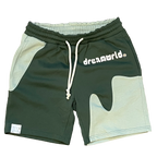 SHADES OF GREEN CONTRAST SHORTS