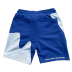 BABY BLUE CONTRAST SHORTS