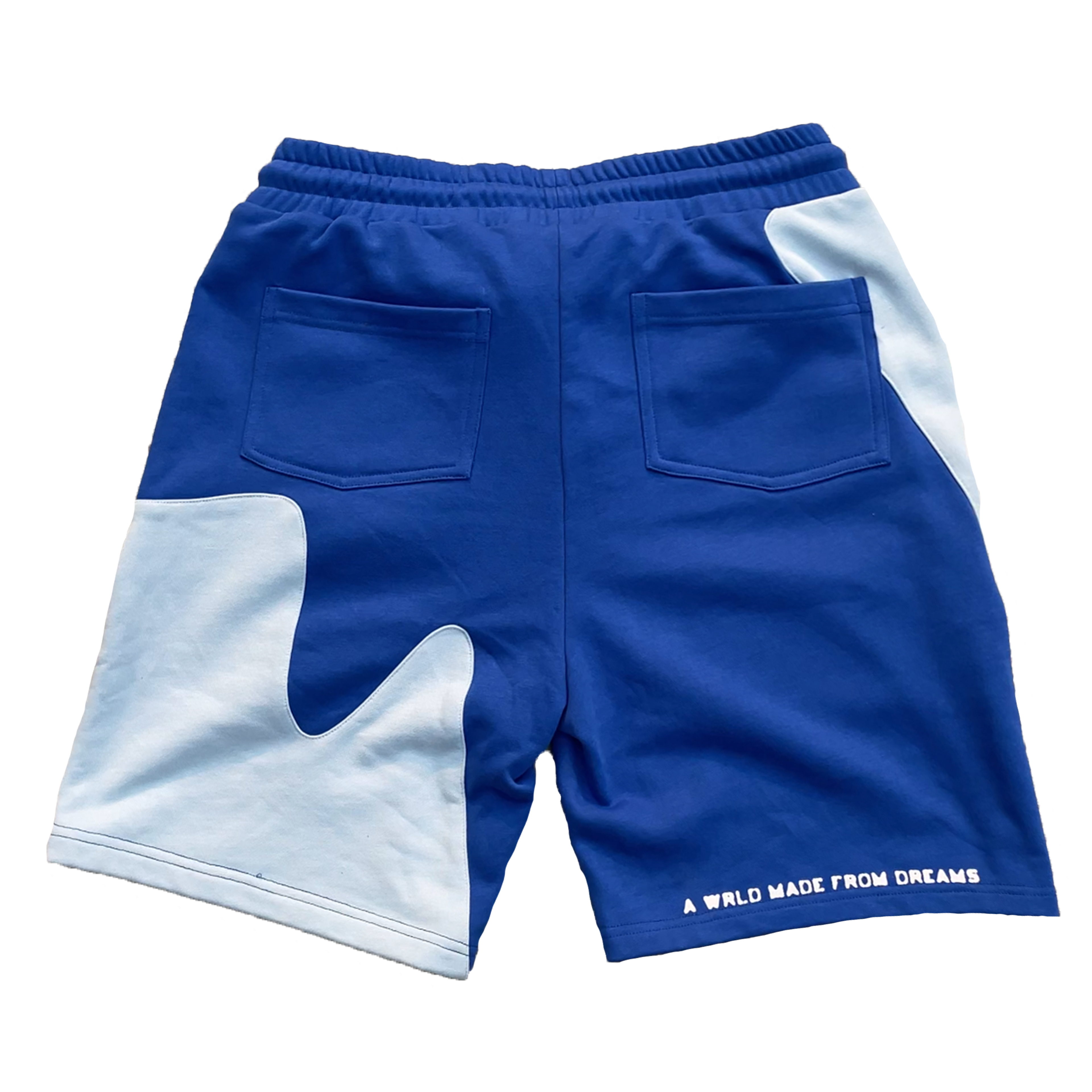 BABY BLUE CONTRAST SHORTS