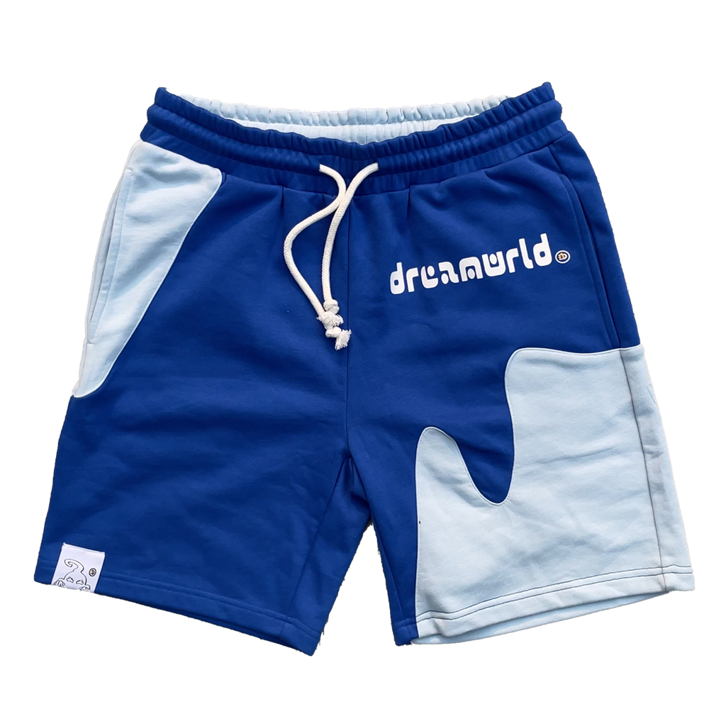BABY BLUE CONTRAST SHORTS