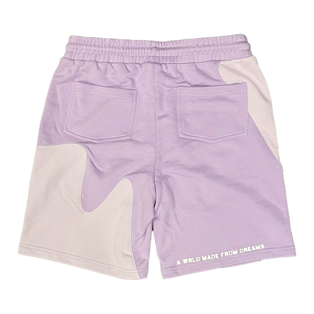 LAVENDER CONTRAST SHORTS