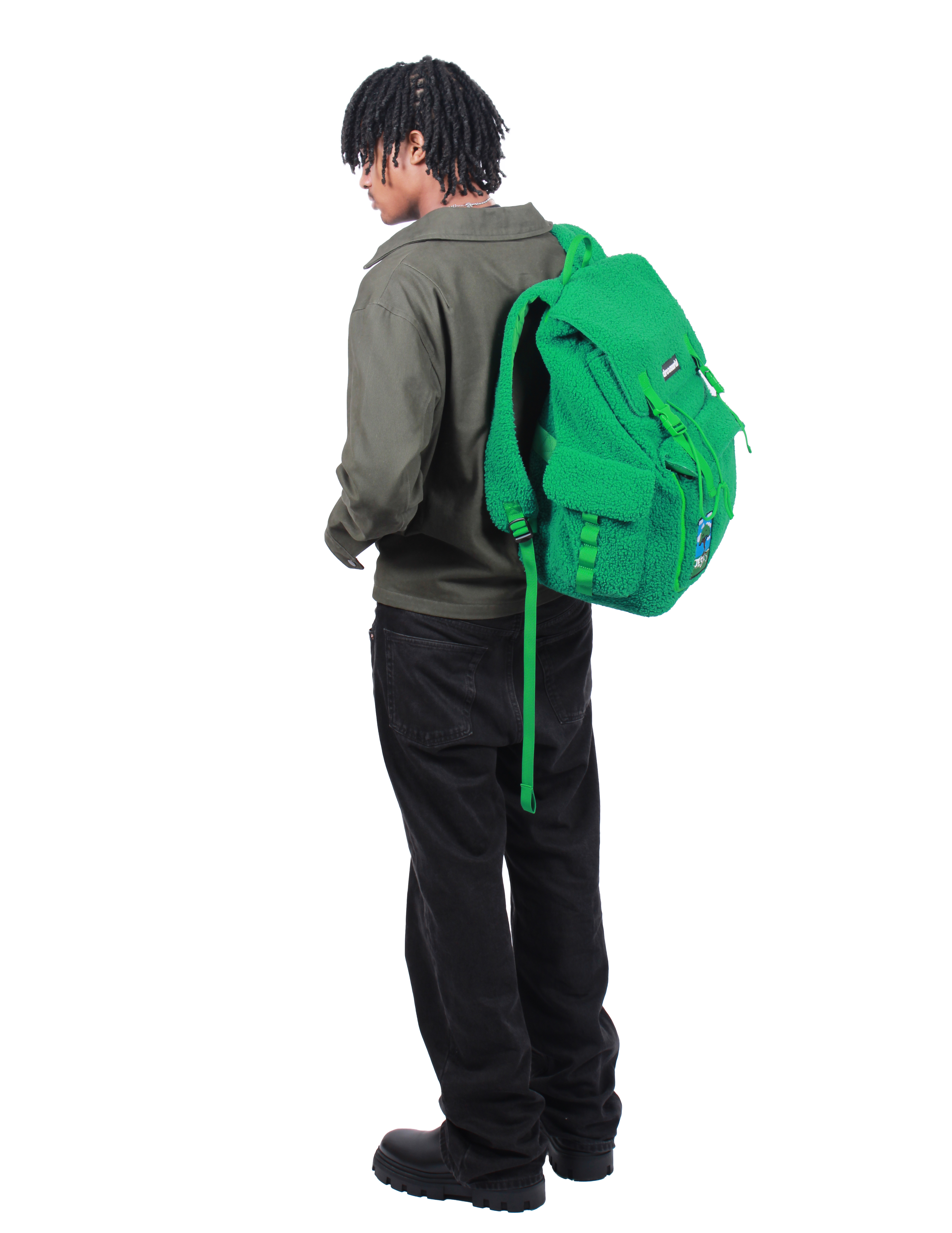 KERMIT FLEECE BACKPACK