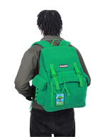 KERMIT FLEECE BACKPACK