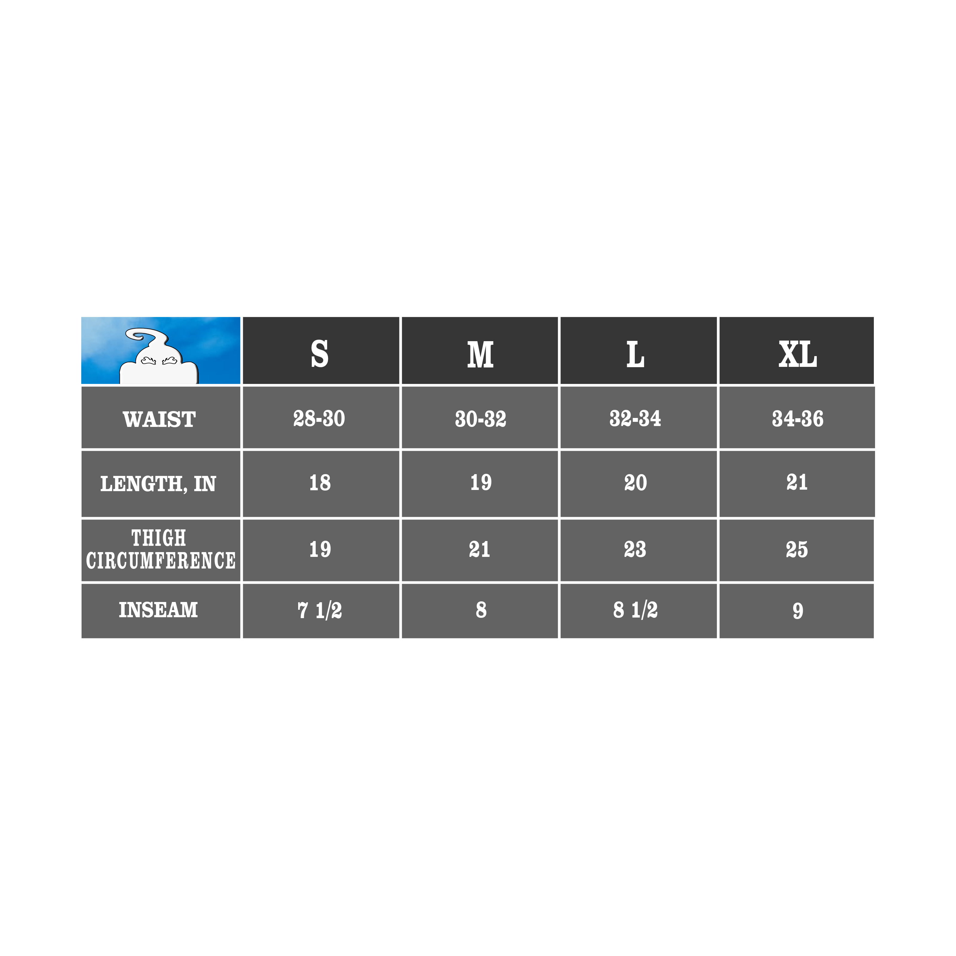 BABY BLUE CONTRAST SHORTS